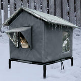 Perria Handms Insulated Outdoor Cat House