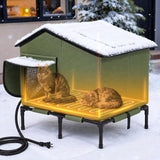 Perria Handms Insulated Outdoor Cat House