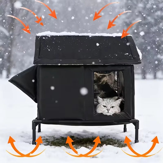 Perria Handms Insulated Outdoor Cat House