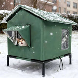 Perria Handms Insulated Outdoor Cat House